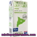 Eroski Leche Semi Brik Cataluña 1l