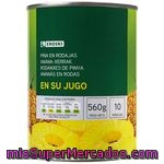 Eroski Piña Al Natural 340g