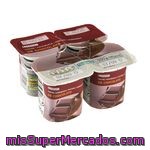 Eroski Postre De Chocolate 4x125g