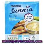 Eroski Sannia Sopa De Pollo Con Fideos 80g