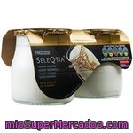 Eroski Seleqtia Yogur Natural Con Leche De Cabra 2x125g