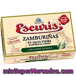 Escuris Zamburiñas En Salsa Vieira Lata 81 G Neto Escurrido