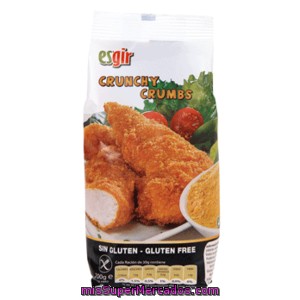 Esgir Pan Rallado Sin Gluten Crunchy Crumbs Bolsa 200 Gr