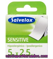 Esparadrapo Sensitive 5mx2,5 Cm Salvelox 1 Ud.