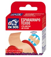 Esparadrapo Tejido Piel 5mx2,5 Cm Dr. Sos 1 Ud.