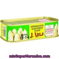 Espárrago Blanco Medio D.o. 12/14 Piezas Vela, Lata 250 G