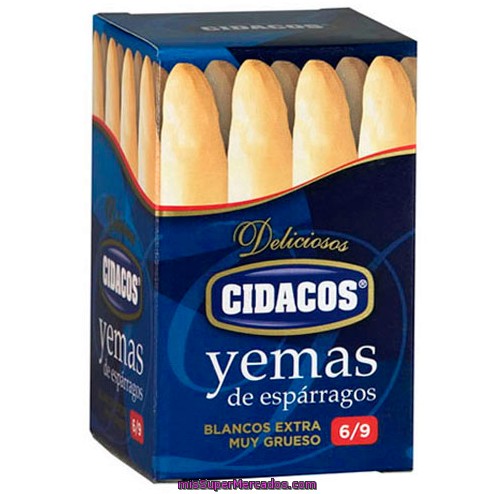 Esparrago Blanco Yemas Conserva, Cidacos, Tarro 345 G Escurrido 205 G