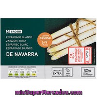 Espárrago Grueso D.o. Navarra 6/9 Piezas Eroski, Lata 125 G