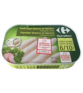 Espárragos Blancos De Navarra Carrefour 220 G.