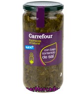 Espinacas Al Natural Con Bajo Contenido En Sal Carrefour 425 G.