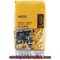 Espirales Al Huevo Eroski, Paquete 500 G