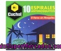 Espirales Antimosquitos Cuchol 10 Unidades