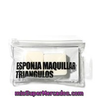Esponja Maquillaje Triangulos, Deliplus, Paquete 4 U