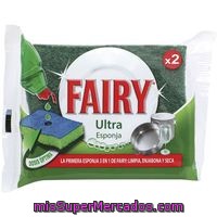 Esponja Ultra Fairy, Pack 2 Unid.