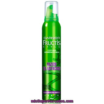 Espuma Cabello Fijacion Hidra-rizos, Fructis, Bote 300 Cc