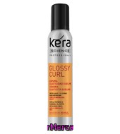 Espuma Elasticidad Para Cabello Ondulado, Rizado - Kera Science Les Cosmetiques 200 Ml.