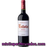 Estola Vino Tinto Tempranillo 12 Meses D.o. La Mancha Botella 75 Cl