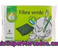 Estropajo Fibra Verde Producto Económico Alcampo 3 Unidades