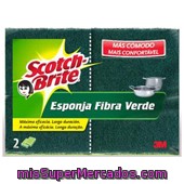 Estropajo
            Scotchbrite Esponja Verde 2 Uni