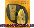 Estuche Colonia 150 Militros + Gel De Ducha 200 Mililitros Posseidon Gold