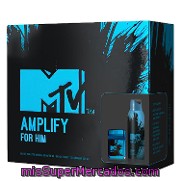 Estuche Colonia Amplify 50 Ml. + Desodorante 200 Ml. Mtv 1 Ud.