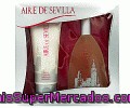 Estuche Colonia+crema Corporal Aire De Sevilla Pack 150 Mililitros+200 Mililitros