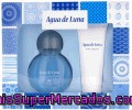 Estuche Colonia Mujer 100 Mililitros + Body Milk 100 Mililitros Agua De Luna 1 Unidad