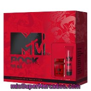 Estuche Colonia Rock 50 Ml. + Loción Corporal Mtv 1 Ud.