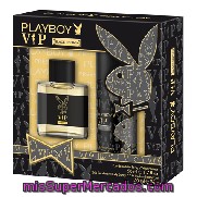Estuche Colonia Vip Black Edition Spray 50 Ml. + Desodorante 150 Ml. Playboy 1 Ud.
