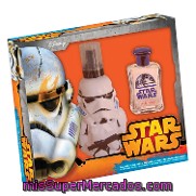 Estuche De Colonia 50 Ml. + Figura 3d Gel De Baño Star Wars 1 Ud.