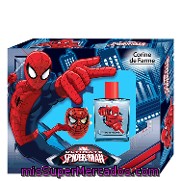 Estuche De Colonia Spiderman 50 Ml. + Peonza Corine De Farme 1 Ud.