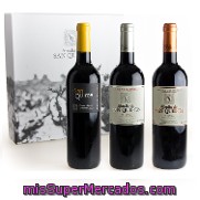 Estuche De Vino D.o. Ribera Del Duero Tinto (1 Reserva + 1 Crianza + 1 Roble) Abadía De San Quirce Pack 3x75 Cl.