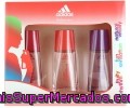 Estuche Multilineedt Woman: Eau De Toilette 3 Unidades De 30ml Adidas 1 Unidad