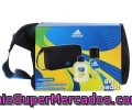 Estuche Para Hombre Adidas Get Ready Colonia 100 Mililitros + Desodorante En Spray 150 Mililitros + Neceser