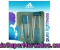 Estuche Pure Lightness Woman: Eau De Toilette 75ml+ 30ml Adidas 1 Unidad