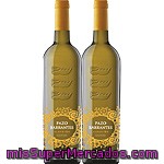 Estuche Vino D.o. Rias Baixas Blanco Albariño Pazo Barrantes Pack 2x75 Cl.