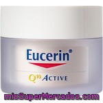 Eucerin Q10 Active Crema De Día Antiarrugas Para Piel Sensible Tarro 50 Ml
