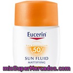Eucerin Sun Fluido Matificante Spf 50+ No Graso Para Piel Normal Y Mixta Frasco 50 Ml