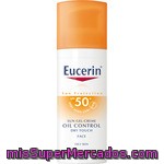 Eucerin Sun Gel-creme Dry Touch Oil Control Protección Facial Spf 50+ Grasa Y Propensa Al Acné Frasco 50 Ml
