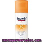 Eucerin Sun Gel-creme Oil Control Dry Touch Spf 30 Protección Solar Facial Grasa Y Propensa A Acné Frasco 50 Ml