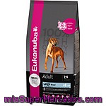 Eukanuba Adult Large Breed Alimento Completo Para Perro Adulto De Razas Grandes Y Gigantes Con Pollo Bolsa 12 Kg