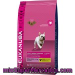 Eukanuba Adult Small Breed Alimento De Alta Gama Para El Contro De Peso En Perros Adultos Envase 3 Kg