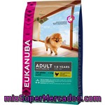 Eukanuba Adult Toy Alimento Formulado Para Perros Adultos De Raza Pequeña Con Pollo Envase 1,5 Kg