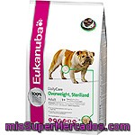 Eukanuba Daily Care Perros Con Sobrepeso Y Esterilizados Alimento Diario Completo Y Equilibrado Bolsa 12,5 Kg