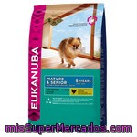 Eukanuba Mature & Senior Alimento Específico Para Mantener A Los Perros De Raza Toy Fuertes Bolsa 800 G