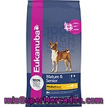 Eukanuba Mature & Senior Medium Breed Alimento Completo Para Perros De Raza Mediana + De 7 Años Bolsa 12 Kg