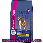 Eukanuba Mature & Senior Razas Pequeñas Y Medianas Alimento Completo Para Perros En Su Madurez Con Pollo Bolsa 3 Kg