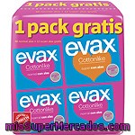Evax Cottonlike Compresa Con Alas Normal Pack 3 Bolsa 16 Unidades