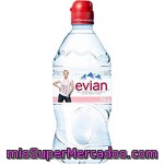 Evian Agua Mineral Natural Botella Botella 75 Cl Con Tapón Sport