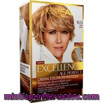 Excellence Age Perfect Tinte Rubio Camel Nº 9.13 Crema Color En Matices Caja 1 Unidad Para Cabellos Maduros Y Blancos